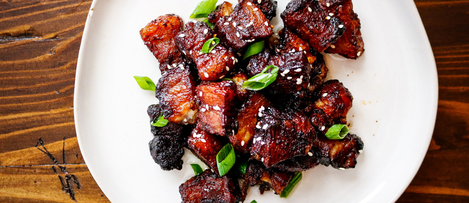 Sweet and Sticky Five Spice Pork Belly Recipe