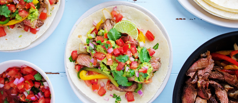 Grilled Steak Fajitas Recipe