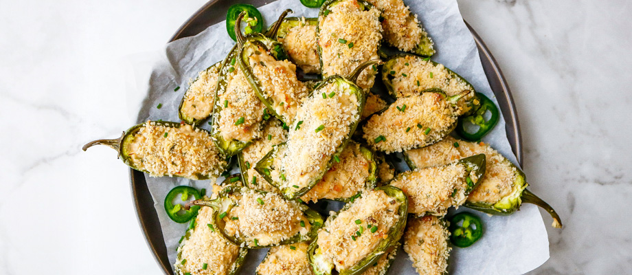 Crab and Cream Cheese Jalapeño Poppers Recipe